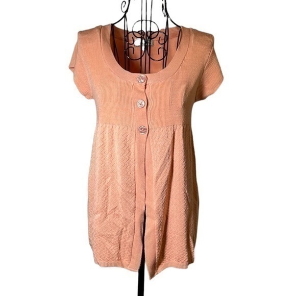 American Rag | Peach Boho Blouse - Picture 1 of 3
